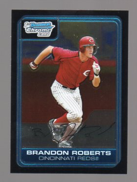 2006 Bowman Chrome Prospects #BC98 Brandon Roberts