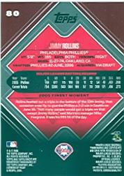 A6376- 2006 Finest Baseball Card #s 1-155 +Inserts -You Pick- 15+ FREE US SHIP - Picture 129 of 279