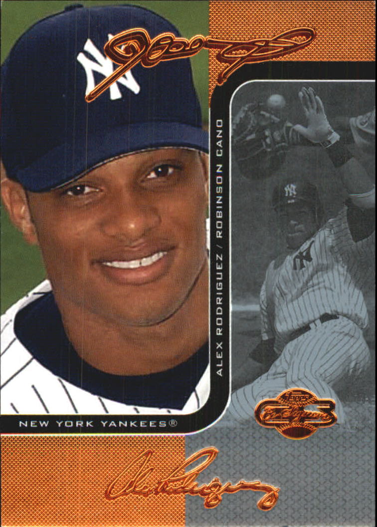 2006 Topps Co-Signers Changing Faces Blue #22A Robinson Cano/Alex Rodriguez