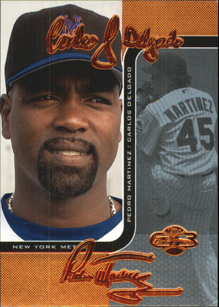 2006 Topps Co-Signers Changing Faces Blue #70A Carlos Delgado/Jose Reyes