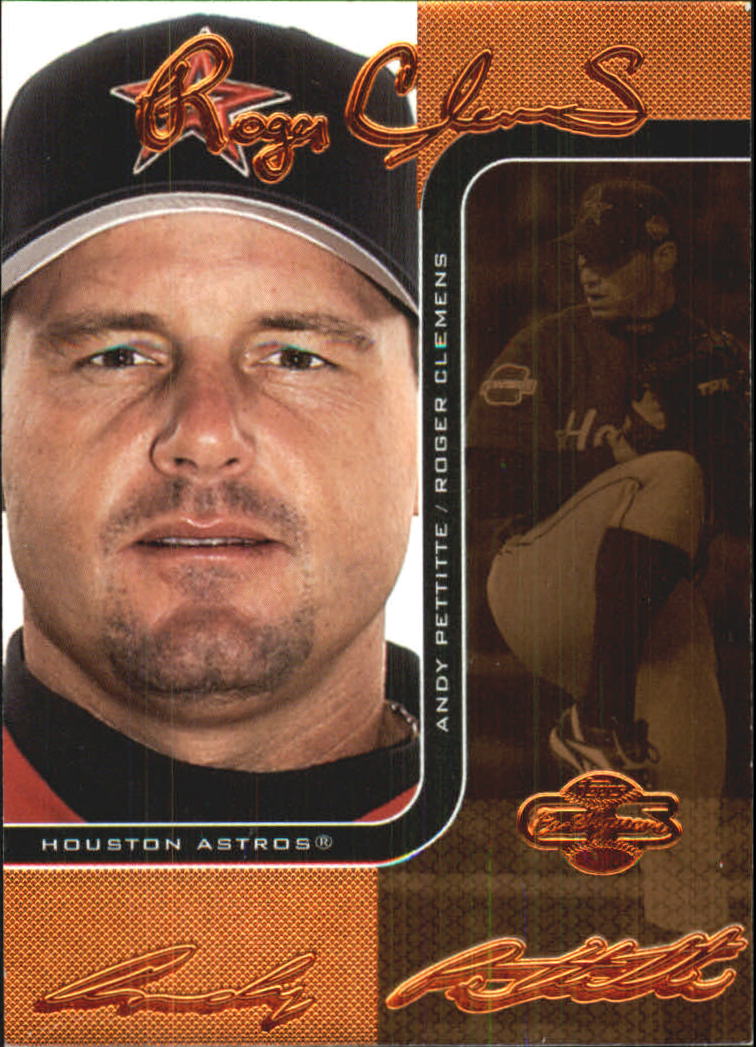 2006 Topps Co-Signers Changing Faces Bronze #2A Roger Clemens/Andy Pettitte