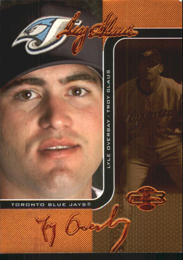 2006 Topps Co-Signers Changing Faces Bronze #15A Troy Glaus/Lyle Overbay
