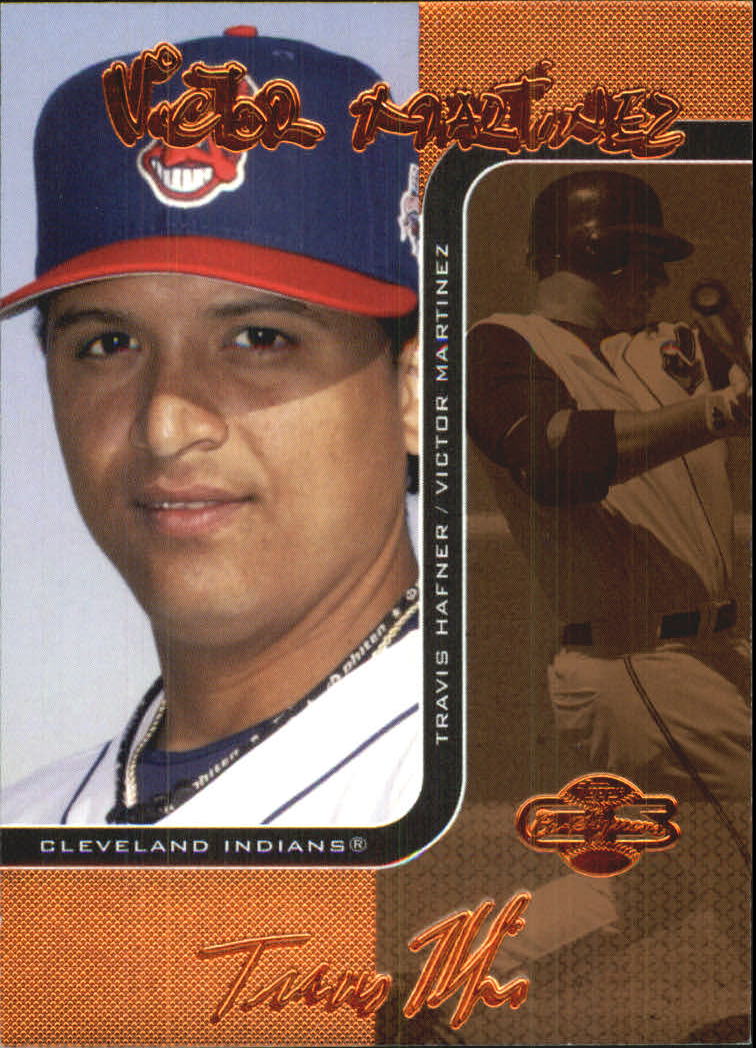 2006 Topps Co-Signers Changing Faces Bronze #57A Victor Martinez/Travis Hafner