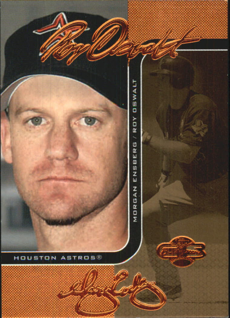 2006 Topps Co-Signers Changing Faces Gold #37A Roy Oswalt/Morgan Ensberg