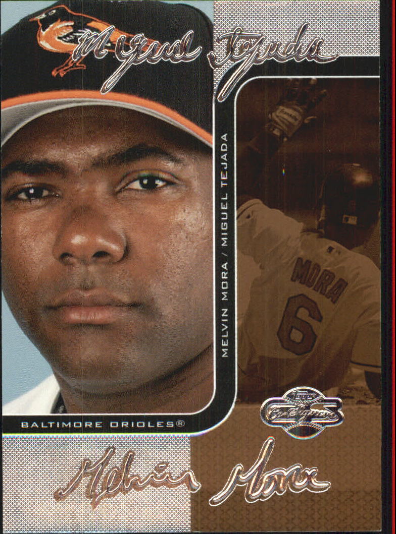 2006 Topps Co-Signers Changing Faces Silver Bronze #5C Miguel Tejada/Melvin Mora