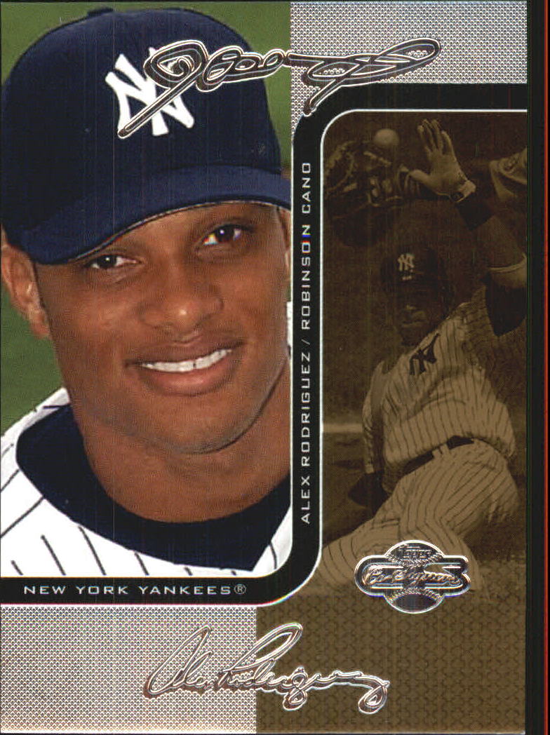 2006 Topps Co-Signers Changing Faces Silver Gold #22A Robinson Cano/Alex Rodriguez