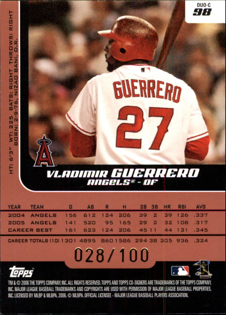 B3156- 2006 Topps Co-Signers BB #s 1-120 +Inserts -You Pick- 15+ FREE US SHIP - Picture 251 of 268