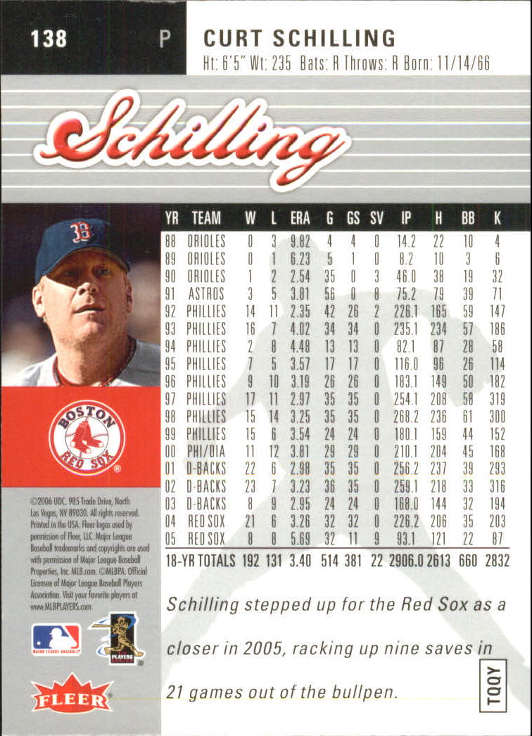 2006 Ultra (Fleer) Baseball "Main Set" Cards - Picture 37 of 59
