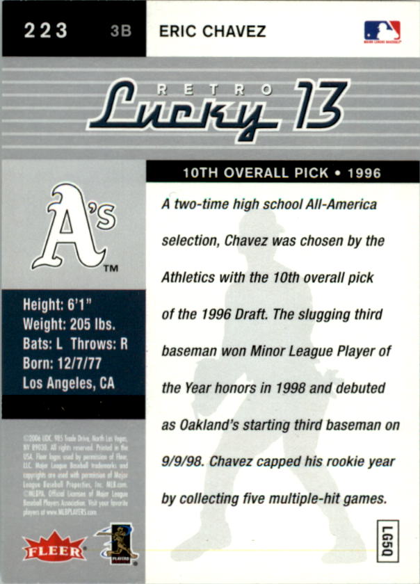 2006 Ultra (Fleer) Baseball "Main Set" Cards - Picture 59 of 59