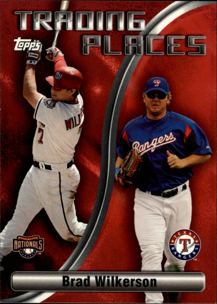 2006 Topps Trading Places #BW Brad Wilkerson