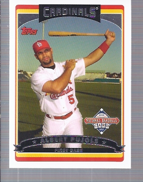 2006 Topps National Baseball Card Day #6 Albert Pujols - NM-MT