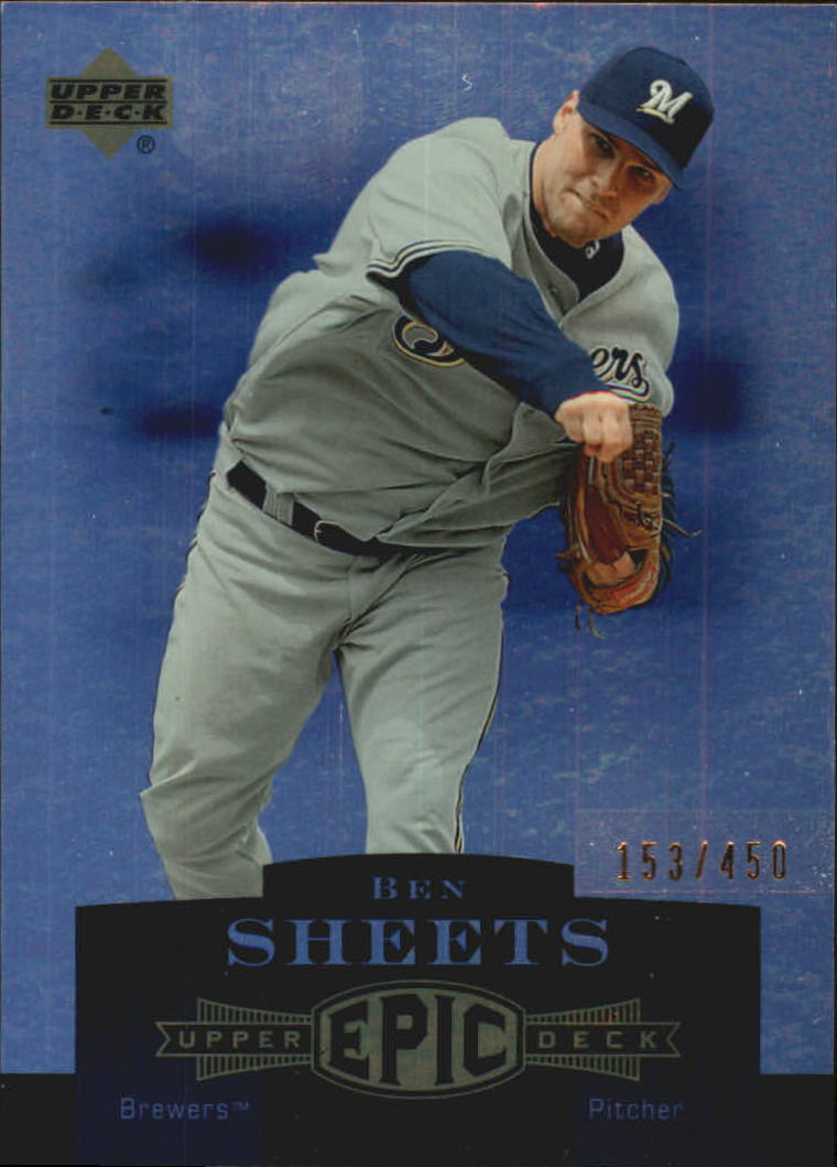 2006 Upper Deck Epic #134 Ben Sheets
