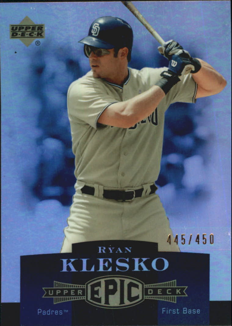 2006 Upper Deck Epic #210 Ryan Klesko