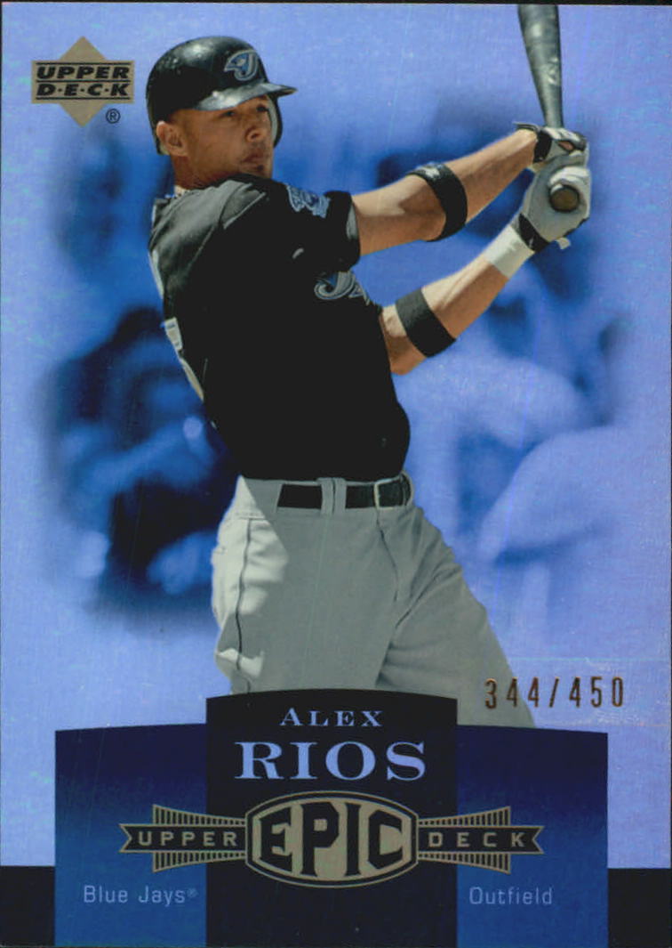 2006 Upper Deck Epic #255 Alex Rios