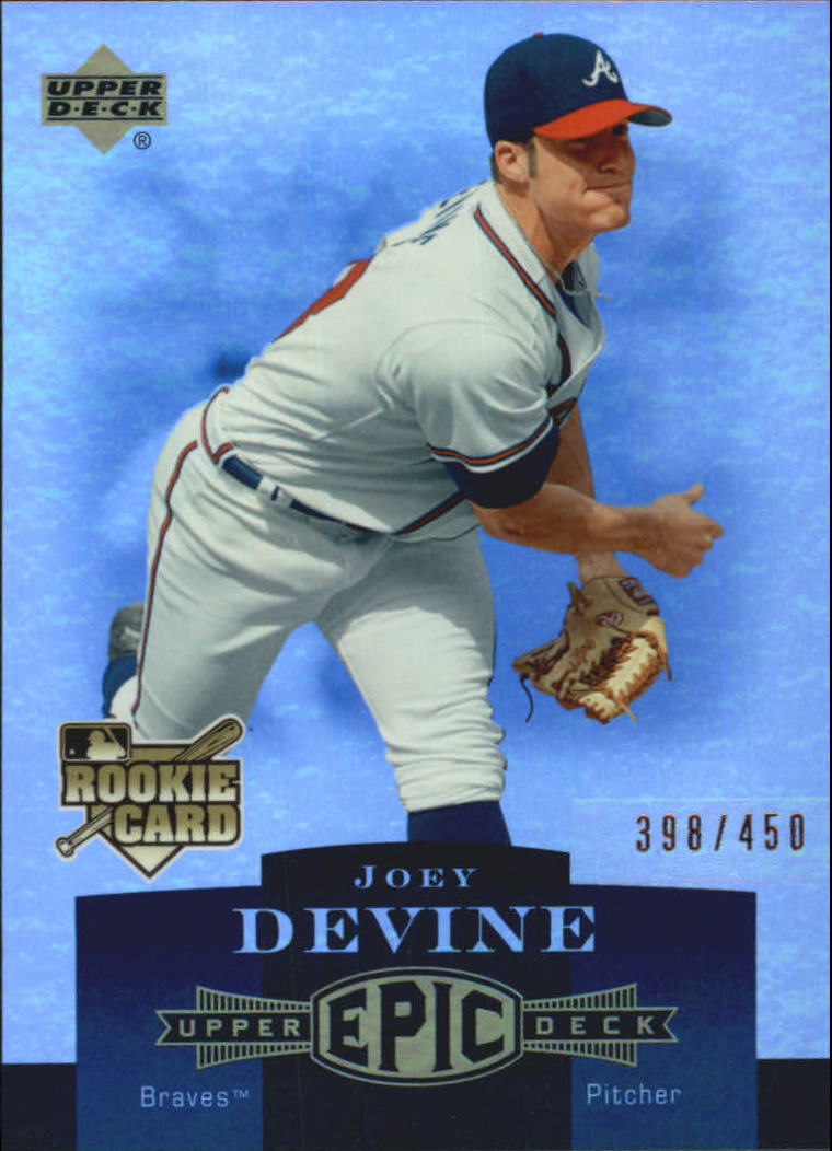 2006 Upper Deck Epic #283 Joey Devine RC