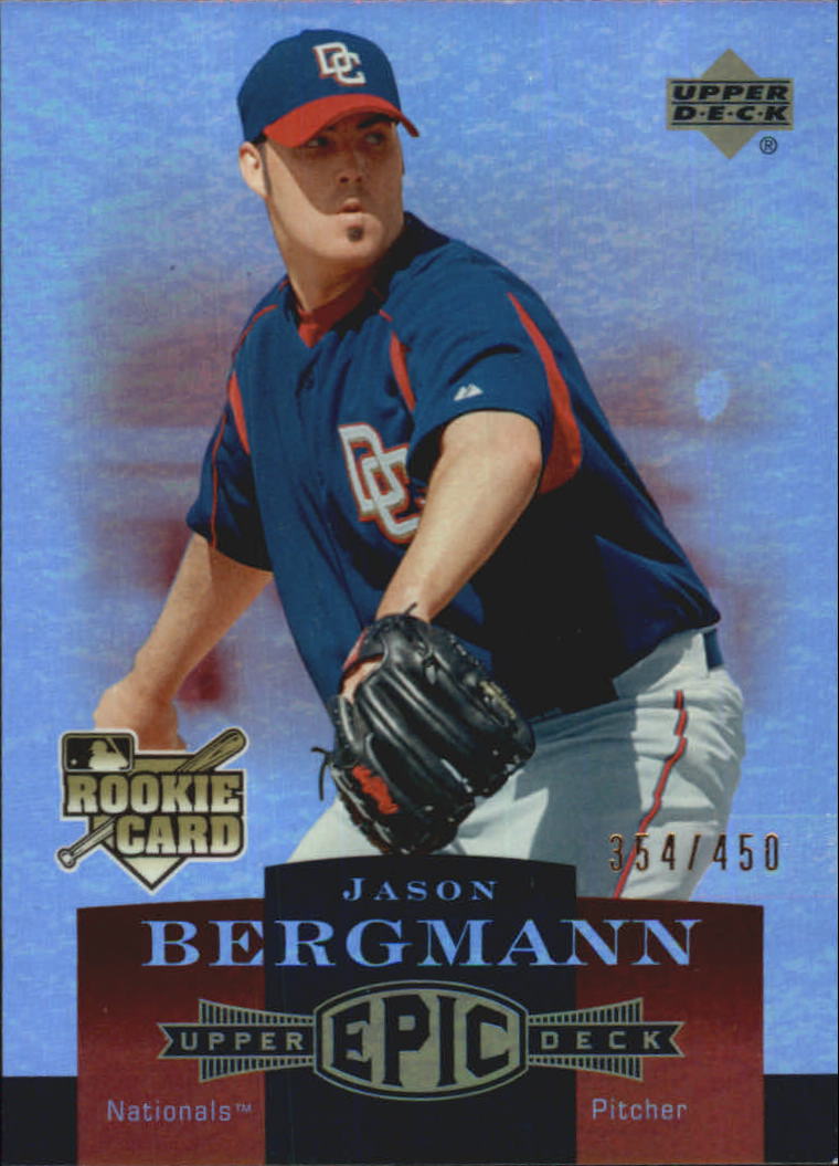 2006 Upper Deck Epic #286 Jason Bergmann RC