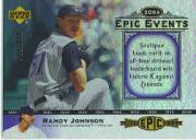 2006 Upper Deck Epic Events #EE35 Randy Johnson