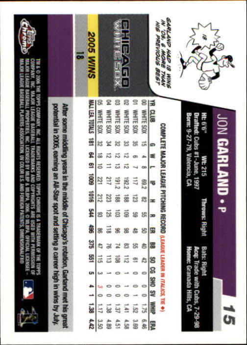 A2138- 2006 Topps Chrome BB Card #s 1-250 +Rookies -You Pick- 15+ FREE US SHIP - Picture 19 of 343