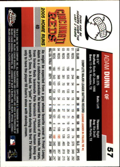 A2138- 2006 Topps Chrome BB Card #s 1-250 +Rookies -You Pick- 15+ FREE US SHIP - Picture 71 of 343