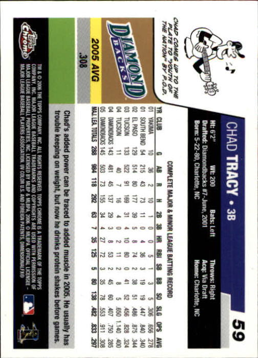 A2138- 2006 Topps Chrome BB Card #s 1-250 +Rookies -You Pick- 15+ FREE US SHIP - Picture 75 of 343