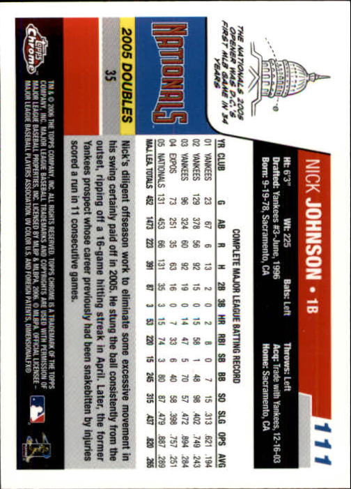 A2138- 2006 Topps Chrome BB Card #s 1-250 +Rookies -You Pick- 15+ FREE US SHIP - Picture 147 of 343