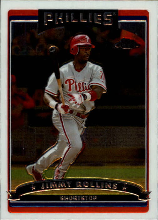 2006 Topps Chrome #121 Jimmy Rollins