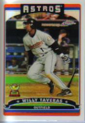 2006 Topps Chrome Refractors #99 Willy Taveras