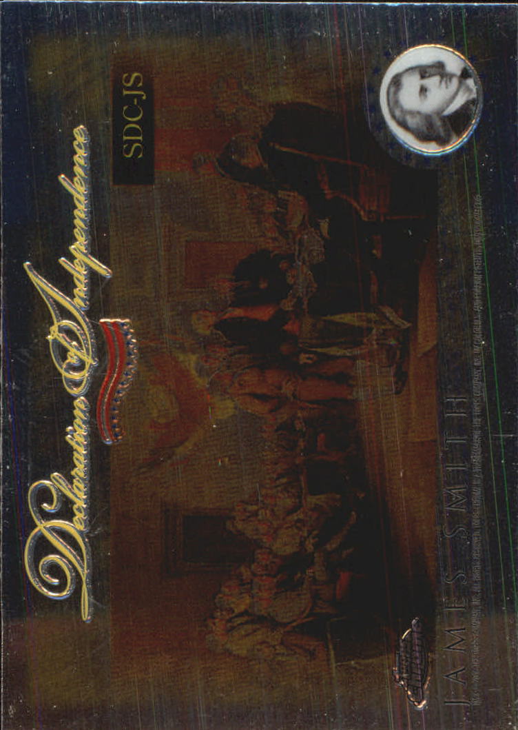 2006 Topps Chrome Declaration of Independence #JS James Smith