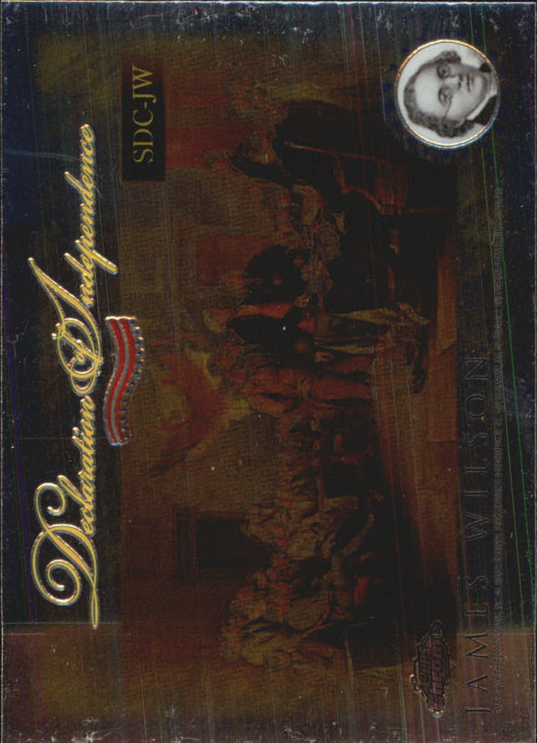 2006 Topps Chrome Declaration of Independence #JW James Wilson