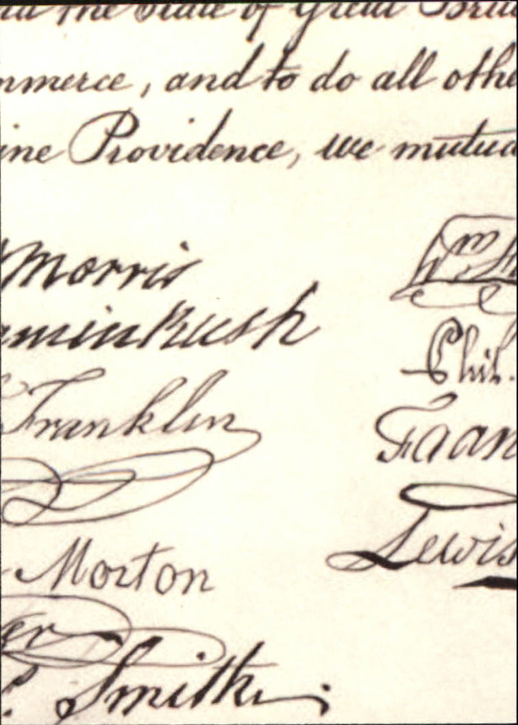 2006 Topps Chrome Declaration of Independence #TJ Thomas Jefferson back image