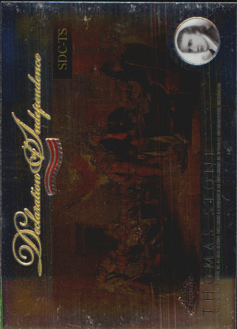 2006 Topps Chrome Declaration of Independence #TS Thomas Stone