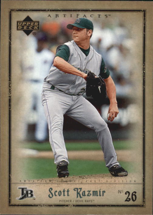 2006 Artifacts #89 Scott Kazmir