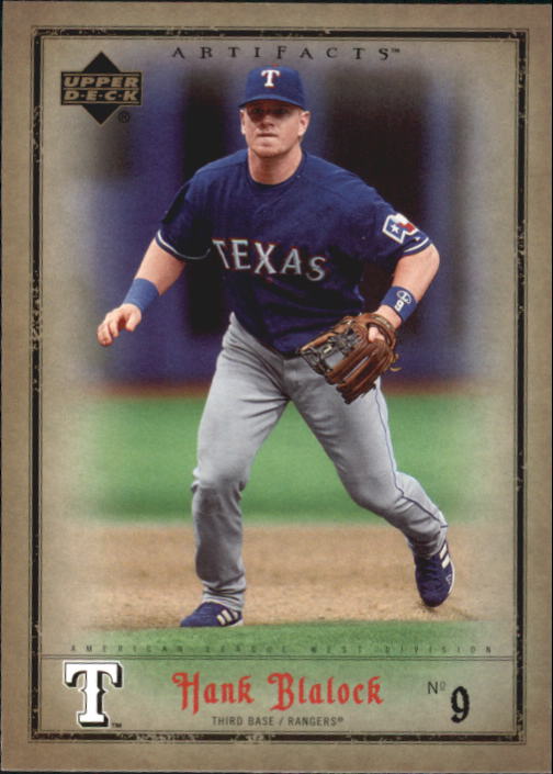 2006 Artifacts #93 Hank Blalock