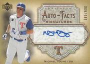 2006 Artifacts Auto-Facts Signatures #MY Michael Young/600