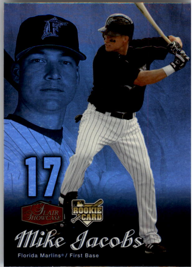 2006 Flair Showcase #46 Mike Jacobs UD (RC)