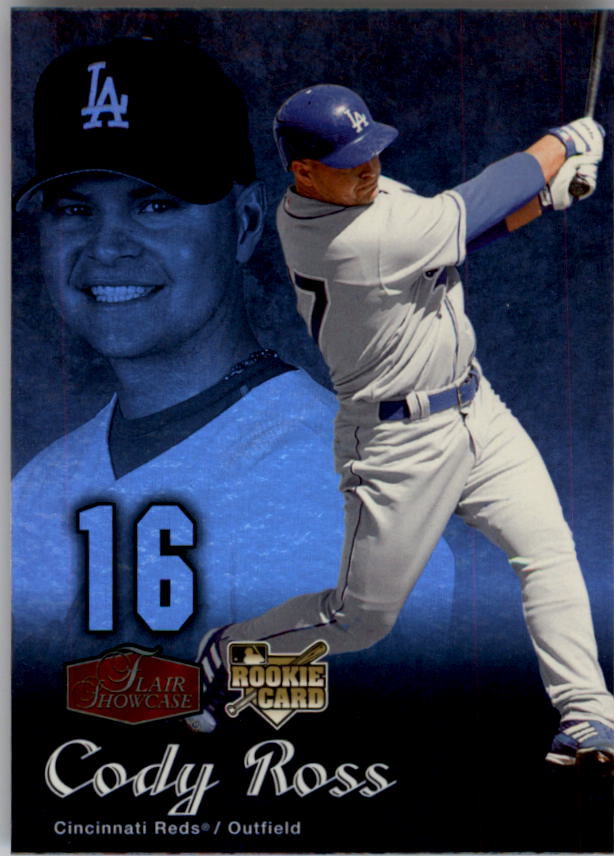 2006 Flair Showcase #93 Cody Ross UD (RC)