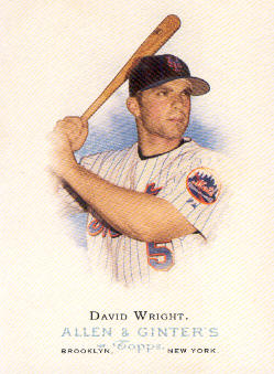 2006 Topps Allen and Ginter #8 David Wright