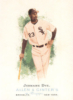 2006 Topps Allen and Ginter #56 Jermaine Dye SP