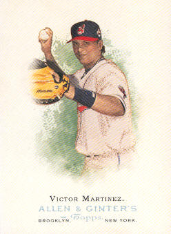 2006 Topps Allen and Ginter #57 Victor Martinez SP