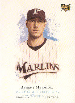 2006 Topps Allen and Ginter #82 Jeremy Hermida (RC)
