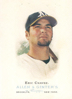 2006 Topps Allen and Ginter #92 Eric Chavez