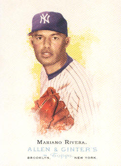 2006 Topps Allen and Ginter #125 Mariano Rivera SP