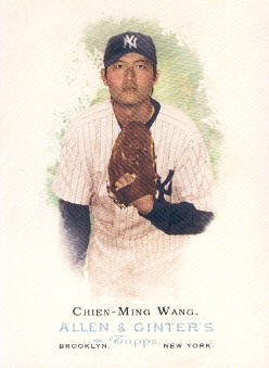 2006 Topps Allen and Ginter #195 Chien-Ming Wang