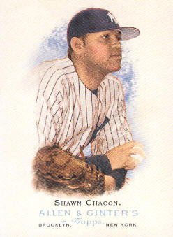 2006 Topps Allen and Ginter #235 Shawn Chacon SP