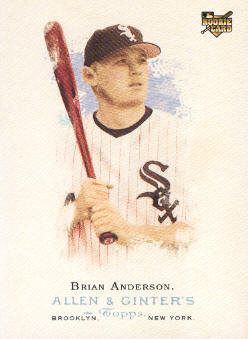 2006 Topps Allen and Ginter #254 Brian Anderson (RC)