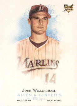 2006 Topps Allen and Ginter #256 Josh Willingham SP (RC)