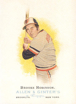2006 Topps Allen and Ginter #276 Brooks Robinson