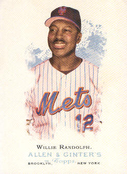 2006 Topps Allen and Ginter #296 Willie Randolph MG