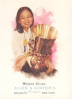 2006 Topps Allen and Ginter #306 Wendy Guey