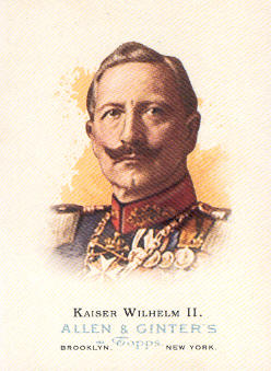 2006 Topps Allen and Ginter #334 Kaiser Wilhelm II